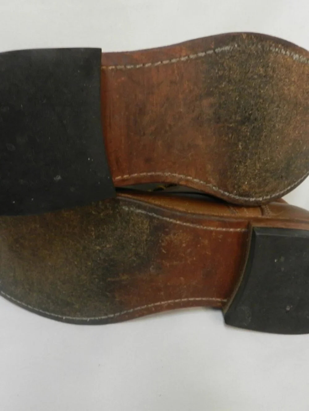 Oak Street Boot Makers Trench Size 7.5 M Leather Handmade ankle boots brown Men